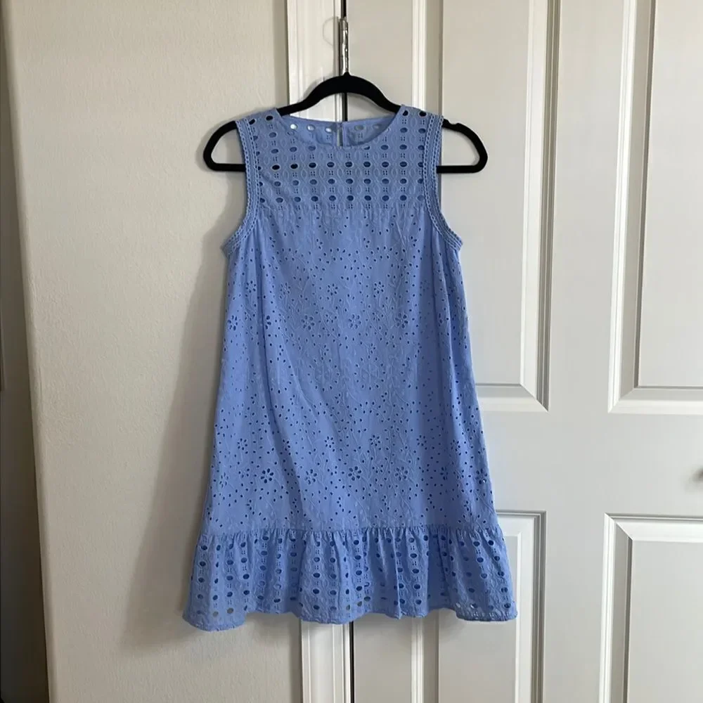 NWOT Loft Eyelet Dress - Picture 3 of 4